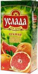 Нектар "Услада" из яблока-апельсина-грейпфрута, 1 л