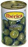 Оливки IBERICA с косточкой, ж.б., 300 г