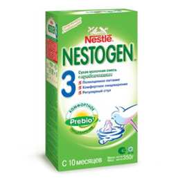 СУХАЯ МОЛОЧНАЯ СМЕСЬ С ПРЕБИОТИКАМИ "NESTLE.NESTOGEN 3"