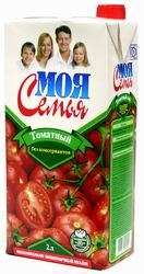 Сок "Моя семья" томатный, 2 л
