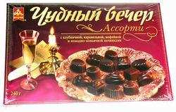 Конфеты "Чудный вечер" ассорти, 240 г