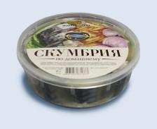 Скумбрия кусочки в маринаде по-домашнему, 550 г