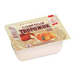 Сливочный творожок с апельсином, 100 г, полимерный контейнер