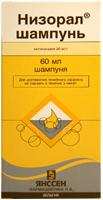 Низорал шампунь, 60 мл.