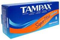 Тампоны Tampax супер плюс (с аппликатором), 8шт