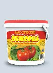 Майонез «Обжорка» Классический, пластик.ведро 860 г