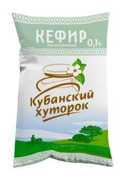 Кефир 0,1% 100г.