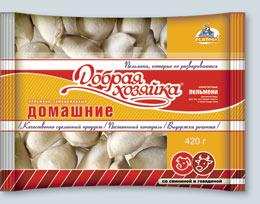 Пельмени «Добрая Хозяйка» Домашние (новая упаковка), пакет п/пропиленовый 420 г