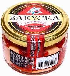 Закуска "Балтийская" в сливочном креме, 180 г
