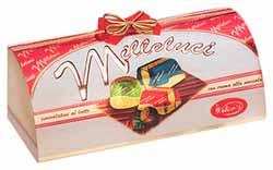 Конфеты из горького и молочного шоколада с ореховым кремом Milleluci "Witor's", 300г