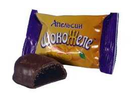 Конфеты "ШокоЖеле" апельсин (флоу-пак)