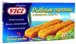 Рыбные палочки "Vici" в панировке, 250 г (10 штук)