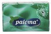 Платки носовые бумажные “PALOMA-EXCLUSIVE” (ментол), 6х10 шт.