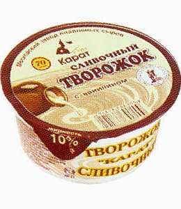 Сливочный творожок с ванилином, 150 г, полимерный стакан