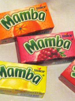 Mamba. Жевательный конфеты.Ассорти.