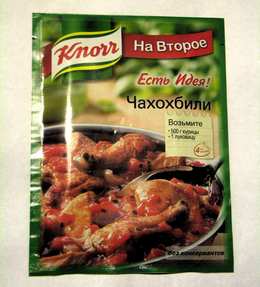 Knorr На второе. Сухая смесь для приготовления Чахохбили