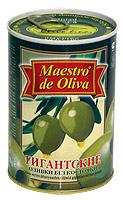 Оливки MAESTRO DE OLIVA Гигант б/к, ж.б., 420 г