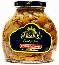 Грибное ассорти Верлинское "Mikado", 530 г