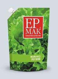 Майонез «Ермак» Легкий, дой-пак 420 г